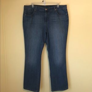 Bandolino 22W Mandi Barely Boot Jeans